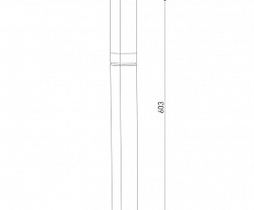 Уличный светильник Elektrostandard IP54 1537 TECHNO LED чёрный