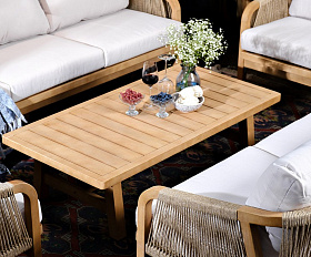 Диванная группа из акации RIMINI XL Joygarden