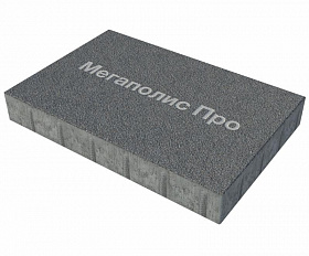 Тротуарная плита Фабрика Готика 600х400х60 мм Сильвер 13