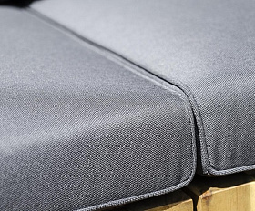 Диванный комплект из акации BOOKA с кофейным столом Joygarden