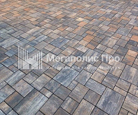 Тротуарная плитка 342 Механический завод Бавария ColorMix 60мм Карелия