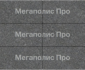 Тротуарная плита Фабрика Готика 600x300x80 мм Ильменит FINO