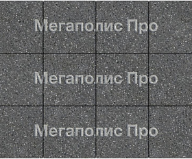 Тротуарная плитка Фабрика Готика Квадрат 300х300х60 мм Ильменит FINERRO