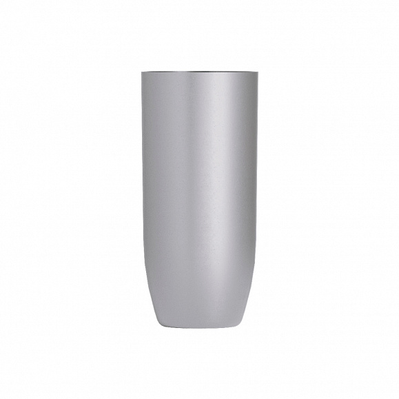 Кашпо Concretika Йар D40H87 Силвер фото 1