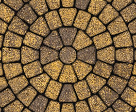 Тротуарная плитка Выбор Классико Листопад Б.2.КО.6 Гранит 60 мм Янтарь