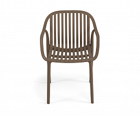 Мохито стул пластиковый, цвет бежево-коричневый