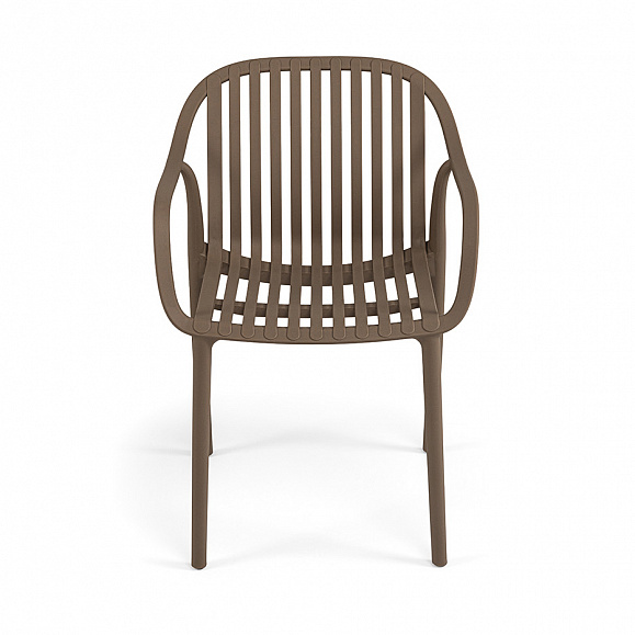 Мохито стул пластиковый, цвет бежево-коричневый фото 3