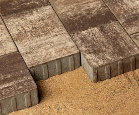 Тротуарная плитка 342 Механический завод Новый Город ColorMix 40мм Невада