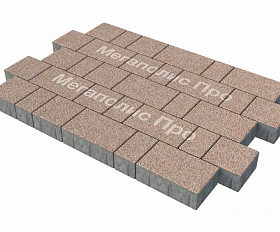 Тротуарная плитка Фабрика Готика Новый Город 40 мм Сильвер 1