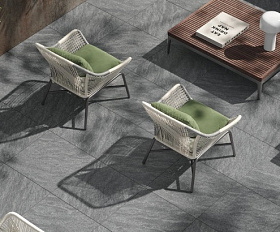 Керамогранит Italon Дженезис Юпитер Силвер Структурированный 60x60 см