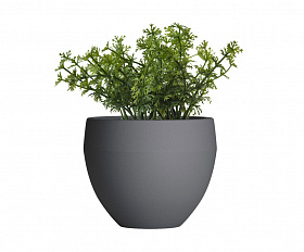 Кашпо Concretika Giro D40x34 Marengo