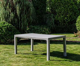 Обеденный комплект July XXL Royal Family из пластика, цвет светло-серый