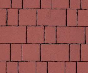 Тротуарная плитка Старый Город 60 мм Красный