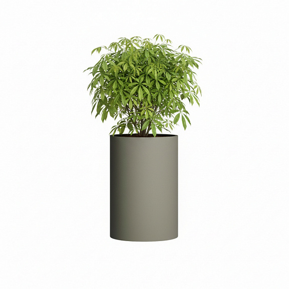 Кашпо Concretika Тюб Макси D40H60 Грине 7006 фото 6