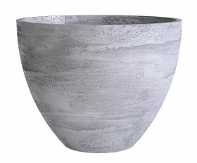 Кашпо Concretika Upon D45 H35 Concrete Grey Light