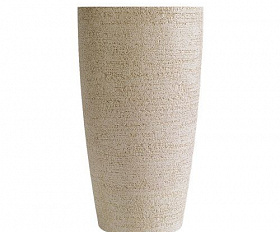 Кашпо Concretika Conus D40 H80 Erosia Yellow