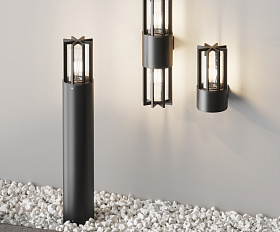 Настенный светильник (бра) Barrel Maytoni O453WL-01GF цвет Графит