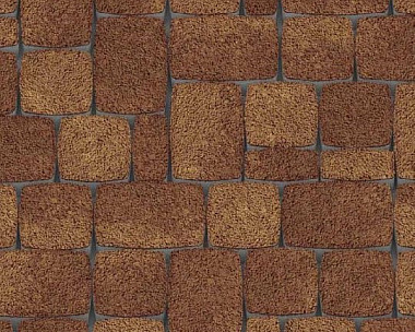 Тротуарная плитка Каменный Век Классико Модерн ColorMix 60 мм Желто-коричневый Гранит