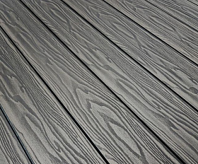 Террасная доска Террапол Смарт 3D Полнотелая без паза 3000 или 2000х130х24 мм, цвет Черное Дерево