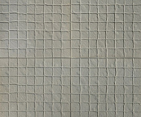 Тротуарная плитка Квадрат 342 механический завод 500х500х40 мм Клетка, цвет Серый