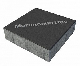 Тротуарные плиты Выбор Квадрум В.1.К.10 300х300х100 мм Стандарт Черный