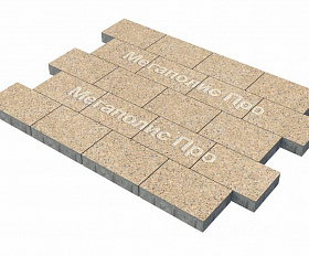 Тротуарная плитка Фабрика Готика Картано Гранде 300х200х60 мм Павловское FINO