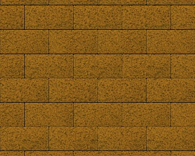 Тротуарная плитка Steinrus Прямоугольник Лайн 200х100х40 мм Желтый Native
