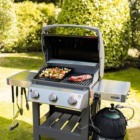Газовый гриль Weber Spirit II E-310 gbs, Черный 45010175 фото 6