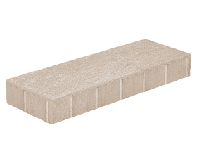 Тротуарная плитка Нобетек Широкоформатная 6П8ф 600x200x80 песочная