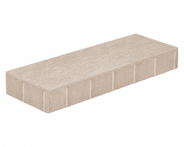 Тротуарная плитка Нобетек Широкоформатная 6П8ф 600x200x80 песочная