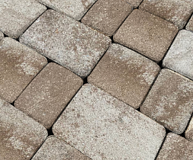 Тротуарная плитка Нобетек Новая Классика 1НКЛ5Ф Колормикс №23 Сафари