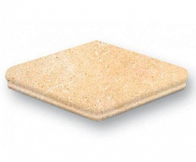 Клинкерная угловая ступень флорентинер Interbau Alpen Allgau 044, 320*320*8 мм