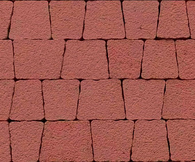 Тротуарная плитка Выбор Антик Б.3.А.6 60мм Красный