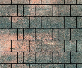 Тротуарная плитка Steinrus Bergamo 40 мм Colormix Штайнрус