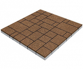 Тротуарная плитка Steinrus Инсбрук Альпен 60 мм Бежевый native