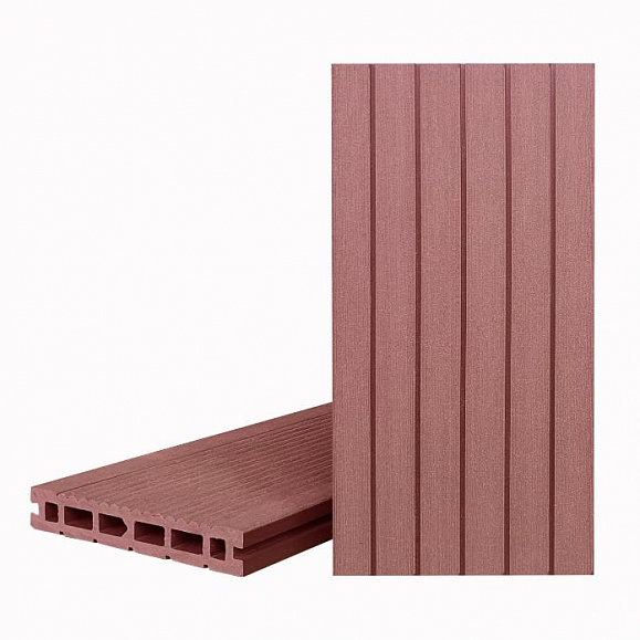 Террасная доска Террапол КЛАССИК пустотелая с пазом 4000 или 3000х147х24 мм, цвет Абрикос фото 1