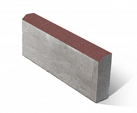 Бордюр садовый Koldiz БР 50.20.8 Моно Бордовый