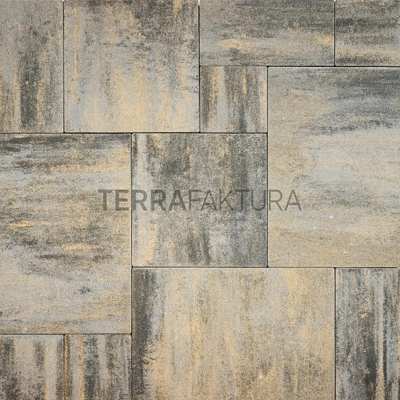Тротуарная плитка Terrafaktura Ларго  60 мм Теплый сланец фото 1