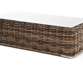 Палермо журнальный столик из искусственного ротанга, цвет соломенный