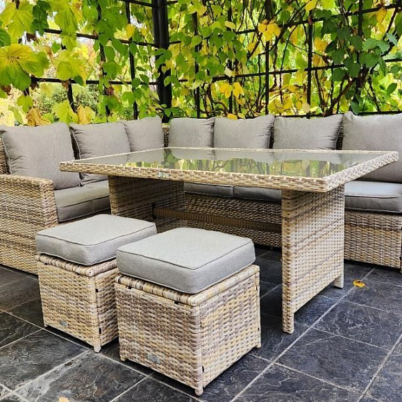 Комплект мебели Zorro Royal Family из искусственного ротанга, цвет бежевый фото 12