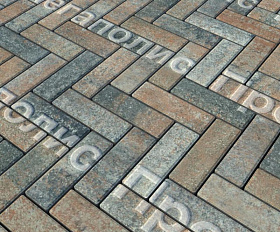 Тротуарная плитка Выбор Паркет Б.4.П.6 Листопад Клен