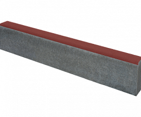 Бордюр тротуарный Stellard 1000х200х80 мм Красный