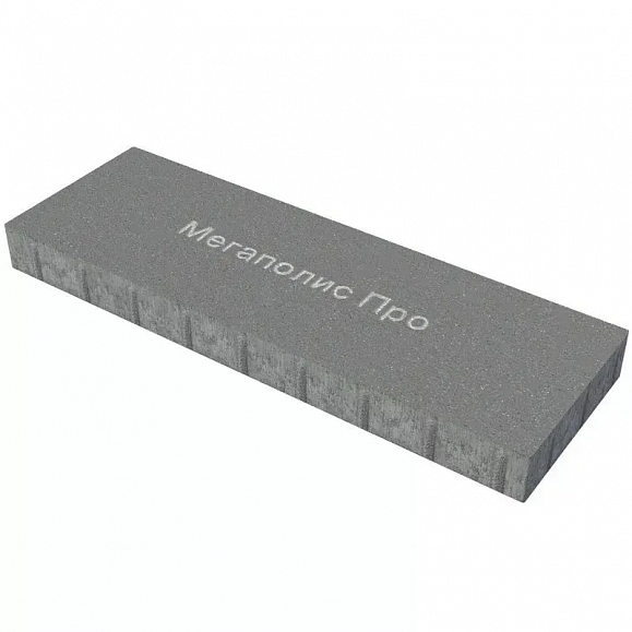 Пошаговая плита для дорожек 900х300х80 мм Серая фото 1