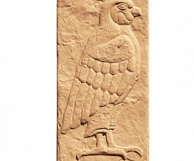 Вставка "Птицы" №7, цвет бежевый