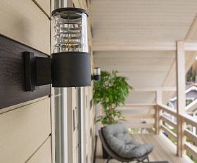 Настенный светильник (бра) Bronx Maytoni O576WL-01B цвет Черный