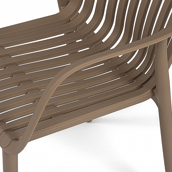 Мохито стул пластиковый, цвет бежево-коричневый фото 5