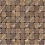 Тротуарная плитка Braer Классико круговая 60 мм, ColorMix Каштан