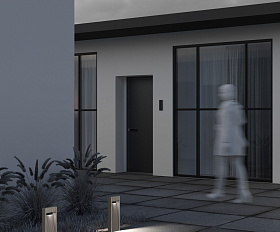 Ландшафтный светильник Sten Maytoni O444FL-L13GF3K цвет Графит