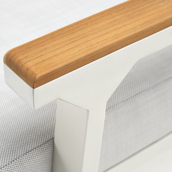 Диван из алюминия CONCORDE 3-х местный белый Joygarden фото 8