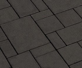 Тротуарная плитка 342 Механический завод Бавария 60мм Черный